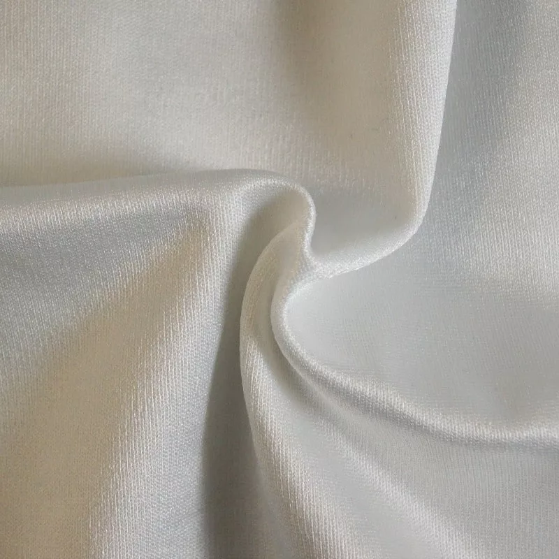 #1 Jumbo / Heavyweight Nylon Spandex White #8 — spandex fabric by the yard | Stretch House