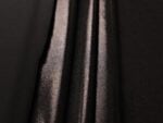 Black Pin Dot Metallic Spandex Fabric MTS2401 #38 - tonal foil dots on nylon spandex 220 GSM 4-way stretch