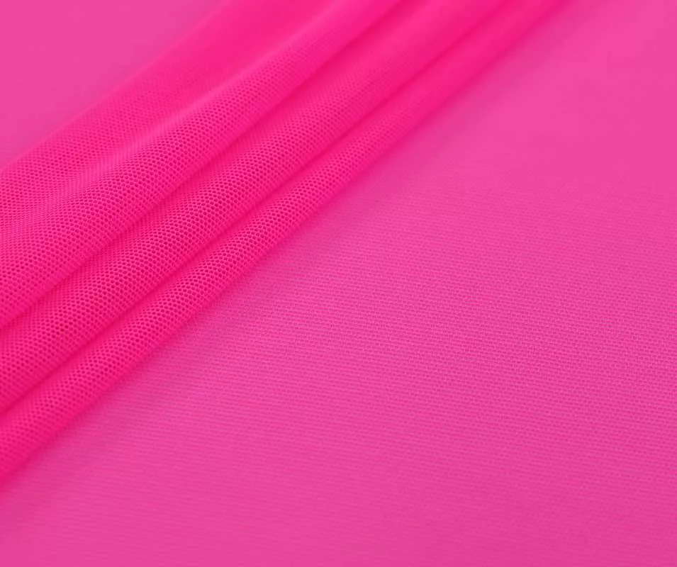 IMG_9033 Mesh Spandex Hot Pink #23 — spandex fabric by the yard | Stretch House