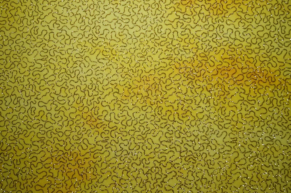 3202#10 Yellow Gold Glitter — spandex fabric by the yard | Stretch House