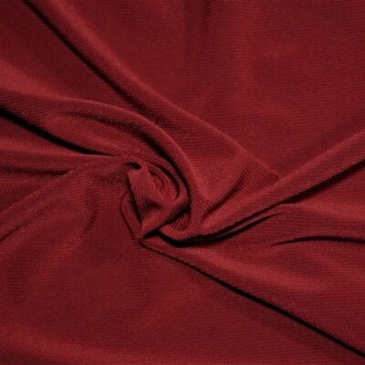 Burgundy ITY spandex fabric — wholesale stretch fabric