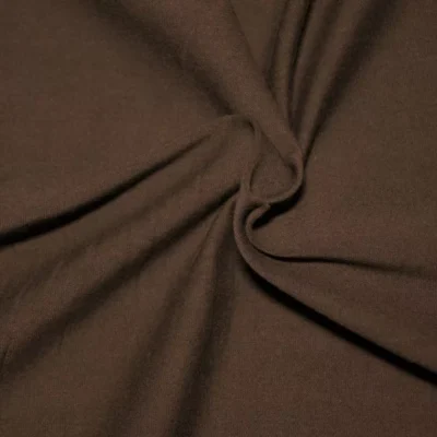 Brown COTTON SPANDEX — spandex fabric by the yard | Stretch House