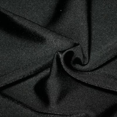 Moleskin Football  Nylon Spandex Black #22 — spandex fabric by the yard | Stretch House