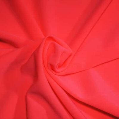 Coral cihc neon ITY spandex fabric — wholesale stretch fabric