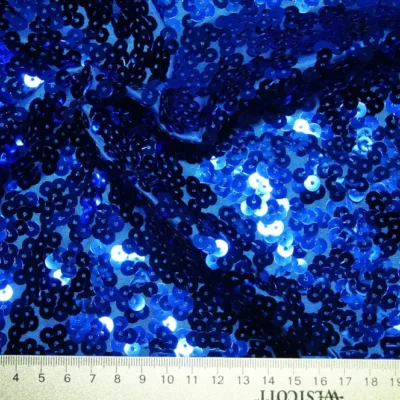 Cymbal Sequin Spandex Royal / Royal #6
