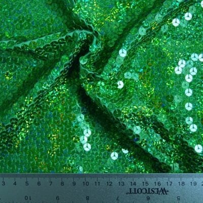 Black Black ALL OVER SEQUINS #8 — spandex fabric by the yard | Stretch House