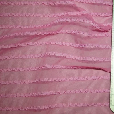Light Pink Spandex Lace — spandex fabric by the yard | Stretch House