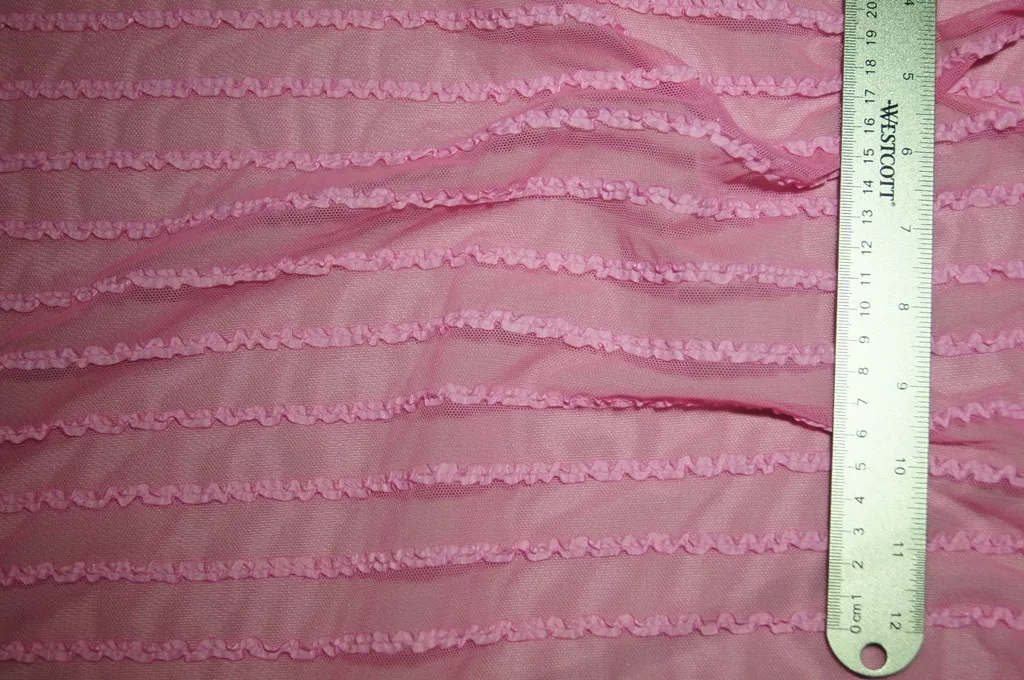 72-Light-Pink Light Pink Spandex Lace — spandex fabric by the yard | Stretch House