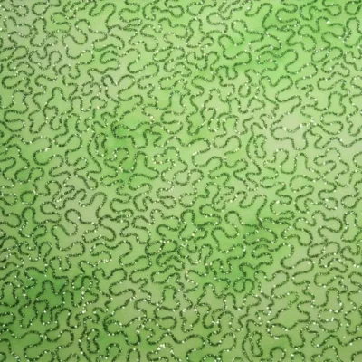Lime green Glitter Tye Dye Desert — spandex fabric by the yard | Stretch House