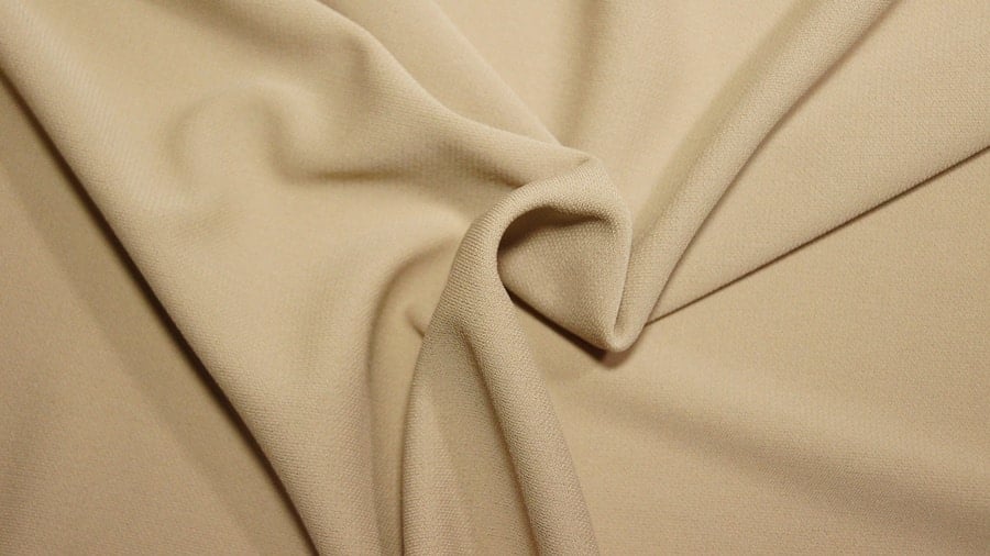 Khaki Khaki matte jersey poly spandex — wholesale fabric