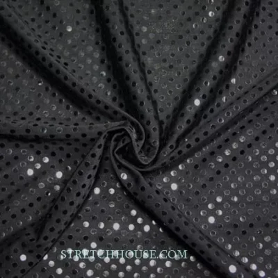 Black spandex fabric — wholesale stretch fabric