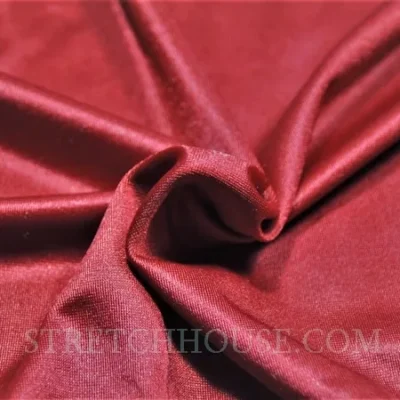 Burgundy regular spandex — wholesale stretch fabric