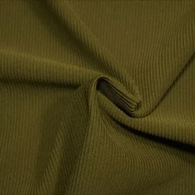 Olive ottoman spandex fabric — wholesale stretch fabric