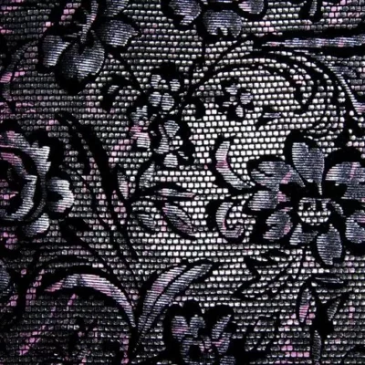 Black light pink metallic stretch velvet — wholesale fabric