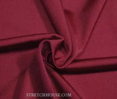 Nylon spandex shiny in beet red — wholesale stretch fabric