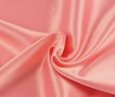 Coral lamour satin semi-dull stretch — wholesale fabric