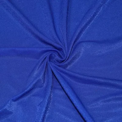 Egyptian blue shiny spandex glissinate — wholesale stretch fabric