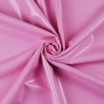 Stretch vinyl poly spandex in light pink — wholesale fabric