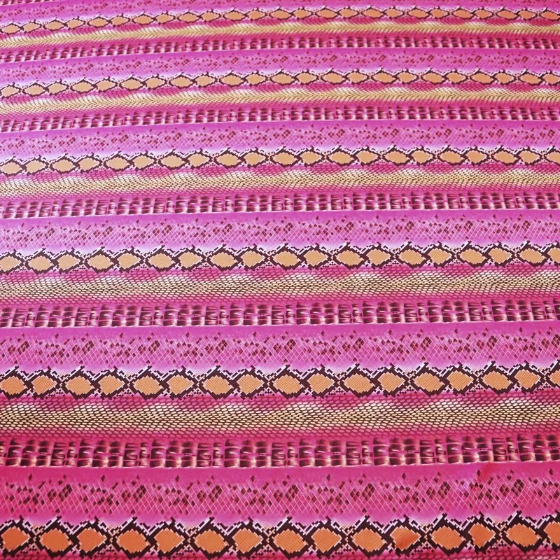 PRS170328-1 Maximum red purple snake pattern printed spandex — wholesale fabric