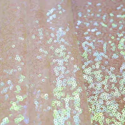 Classic Rose Sequins Glitz Starlight Sequins — spandex fabric by the yard | Stretch House
