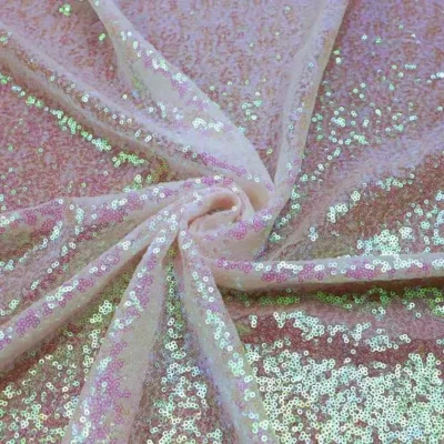 Classic rose glitz starlight sequins fabric — wholesale fabric