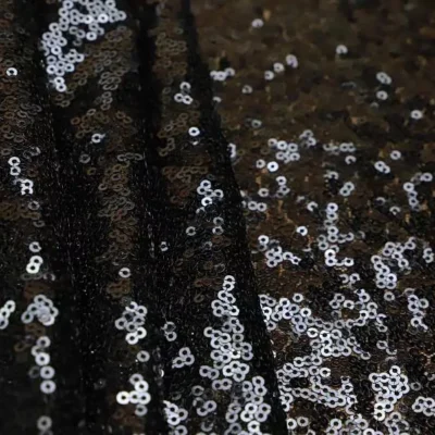 Black Sequins Glitz Starlight Sequins