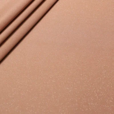 Pixie dust metallic spandex in amber winds and silver — wholesale fabric