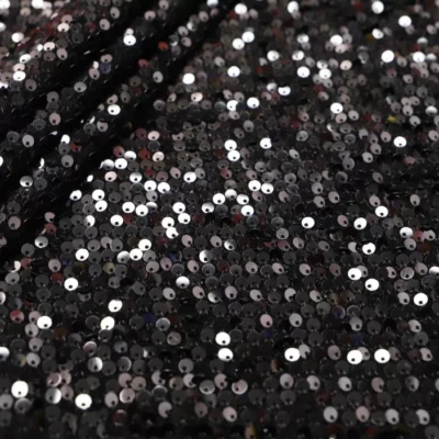 Stretch Sequins Velvet