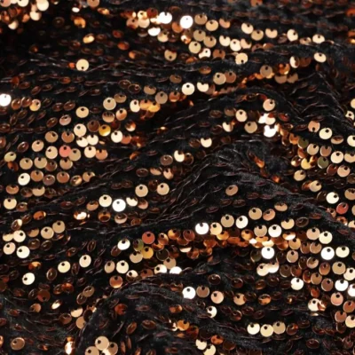 Stretch Sequins Velvet
