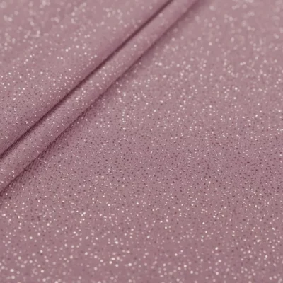ITY glitter spandex in mauve pink #11 — wholesale stretch fabric