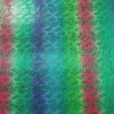 Ombre Background Snake Holo #2 — spandex fabric by the yard | Stretch House