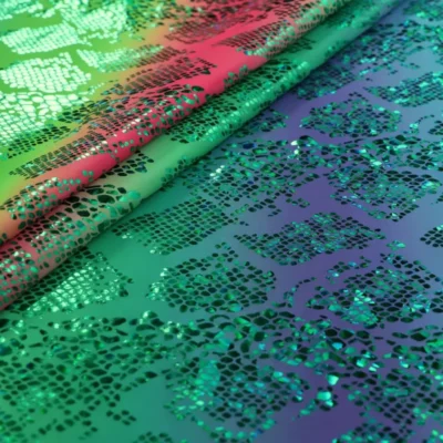 Holographic Foil Spandex — Wholesale Holographic Stretch Fabric | Stretch House