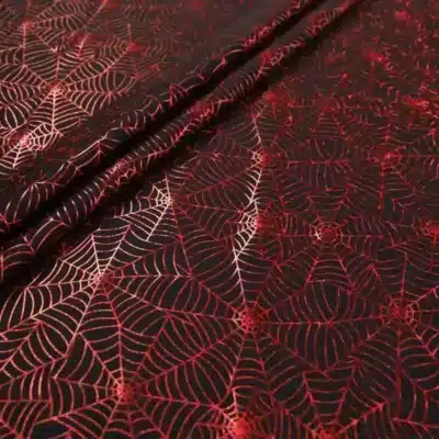 Spider Electric Metallic Foil Spandex — Wholesale Holographic Stretch Fabric | Stretch House