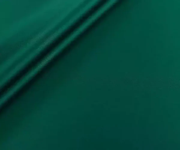 Crepe Satin Polyester Hunter Green — Wholesale Non-Stretch Satin Fabric | Stretch House