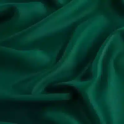 Crepe Satin Polyester Hunter Green #4 — spandex fabric by the yard | Stretch House