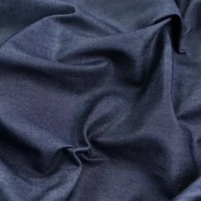 Denim Cotton Spandex Blue #1 — spandex fabric by the yard | Stretch House
