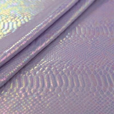 Fever Snake Dizzy Foil Print Opalite / Lavender